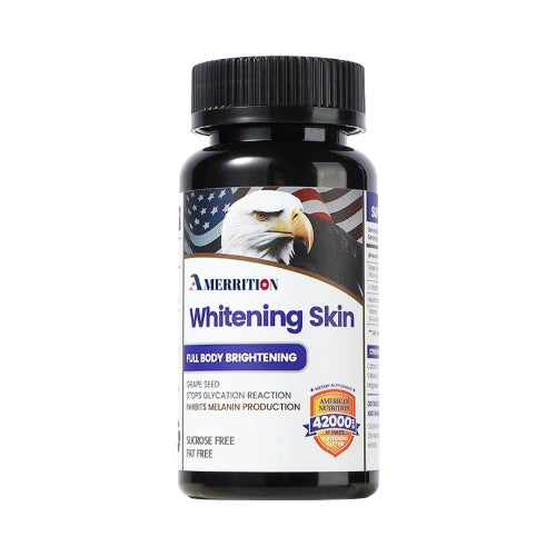 Amerrition - Amerrition - 葡萄籽美白丸|阻斷黑色素|穀胱甘肽|維他命C|去黃全身提亮冷白皮 - 營養補充劑